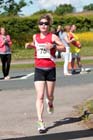 Shona fletcher wins the Newton Aycliffe 10k Road Race.